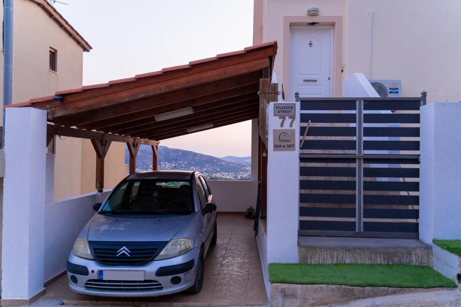 Apartamento Sea & Sky By Valeria Near The Airport Pórto Ráfti Exterior foto